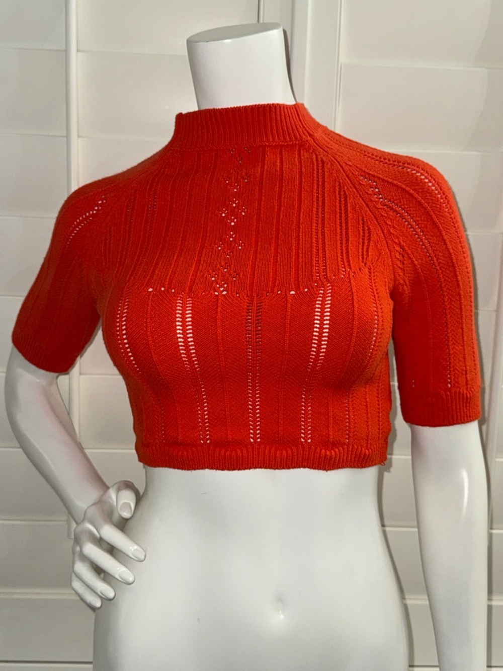 Free People Intimately Free Romy Swift Sweater Papaya